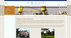 Desktop Screenshot of amice-advocaten.nl